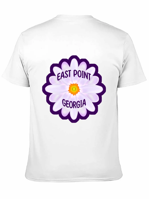 East Point Georgia Lightweight Cotton T-Shirt – Daily Comfort Graphic Shirt