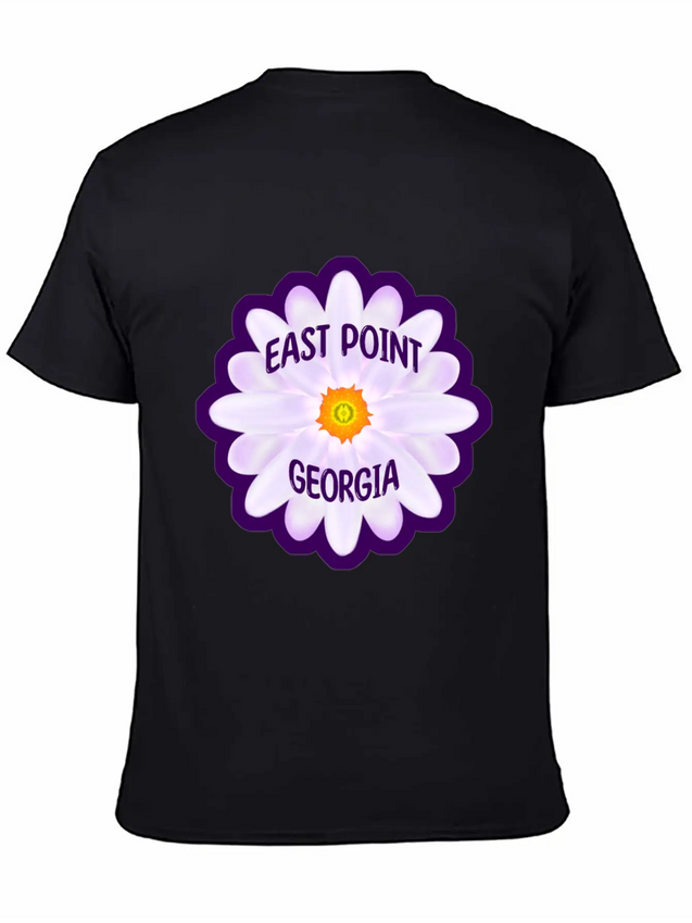 East Point Georgia Lightweight Cotton T-Shirt – Daily Comfort Graphic Shirt