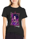 Edgy Japanese Tattoo Witch Aesthetic Vaporwave Gir Lightweight Cotton T-Shirt – Daily Comfort Graphic Shirt