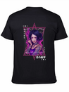 Edgy Japanese Tattoo Witch Aesthetic Vaporwave Gir Lightweight Cotton T-Shirt – Daily Comfort Graphic Shirt