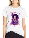 Edgy Japanese Tattoo Witch Aesthetic Vaporwave Gir Lightweight Cotton T-Shirt – Daily Comfort Graphic Shirt