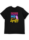 EDM Rave Techno Father Forgive Me For My Synths Lightweight Cotton T-Shirt – Daily Comfort Graphic Shirt