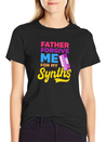 EDM Rave Techno Father Forgive Me For My Synths Lightweight Cotton T-Shirt – Daily Comfort Graphic Shirt