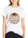 Educated Motivated Elevated Melanated Shirt, Lightweight Cotton T-Shirt – Daily Comfort Graphic Shirt