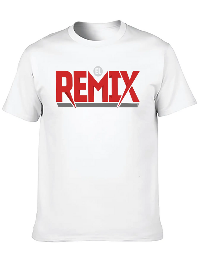 El Remix Lightweight Cotton T-Shirt – Daily Comfort Graphic Shirt