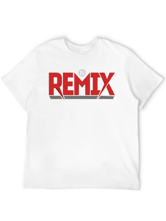 El Remix Lightweight Cotton T-Shirt – Daily Comfort Graphic Shirt
