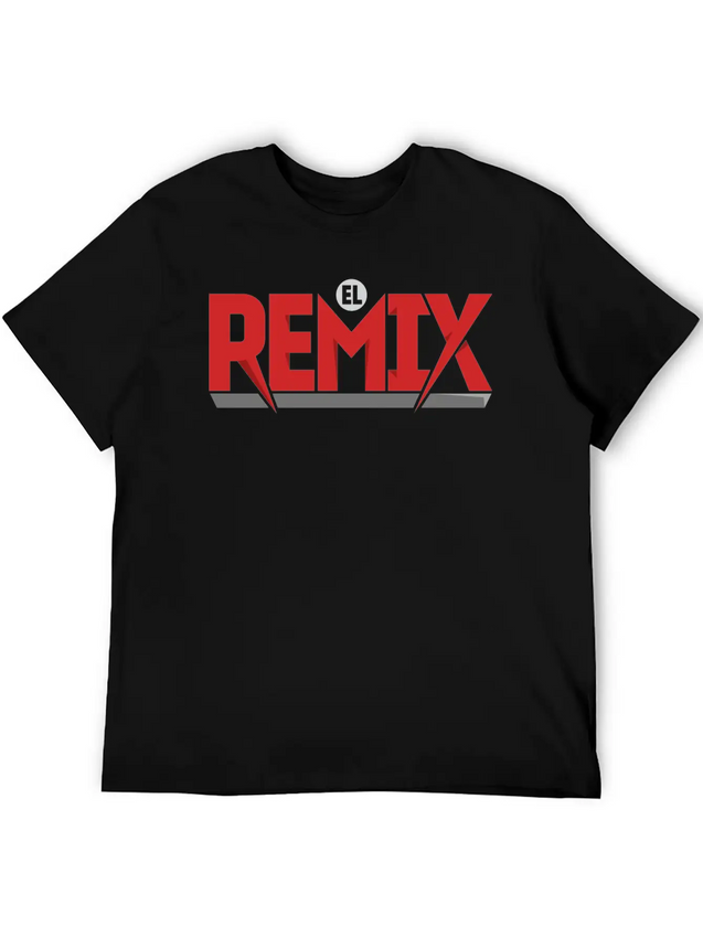 El Remix Lightweight Cotton T-Shirt – Daily Comfort Graphic Shirt