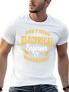 Electrical Engineer It Megahertz Lightweight Cotton T-Shirt – Daily Comfort Graphic Shirt