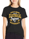 Electrical Engineer It Megahertz Lightweight Cotton T-Shirt – Daily Comfort Graphic Shirt