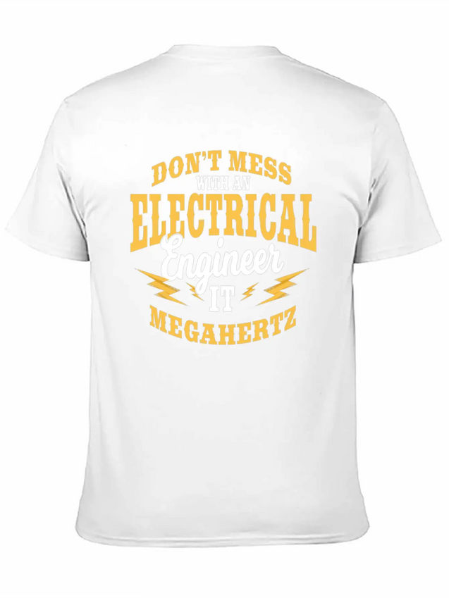 Electrical Engineer It Megahertz Lightweight Cotton T-Shirt – Daily Comfort Graphic Shirt