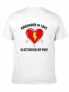 Electrician Valentine Love Grounded Romantic Lightweight Cotton T-Shirt – Daily Comfort Graphic Shirt