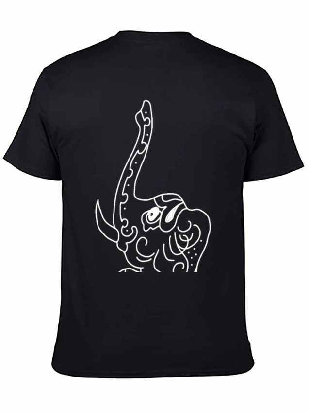 Elephant Jewelry Indian Decorated Lightweight Cotton T-Shirt – Daily Comfort Graphic Shirt