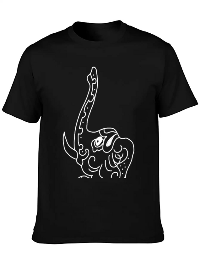 Elephant Jewelry Indian Decorated Lightweight Cotton T-Shirt – Daily Comfort Graphic Shirt