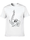 Elephant Jewelry Indian Decorated Lightweight Cotton T-Shirt – Daily Comfort Graphic Shirt