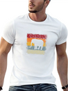 Elephant Retro Lightweight Cotton T-Shirt – Daily Comfort Graphic Shirt