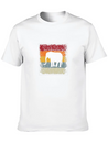 Elephant Retro Lightweight Cotton T-Shirt – Daily Comfort Graphic Shirt