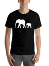 Elephants Lightweight Cotton T-Shirt – Daily Comfort Graphic Shirt