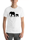 Elephants Lightweight Cotton T-Shirt – Daily Comfort Graphic Shirt