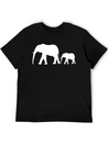 Elephants Lightweight Cotton T-Shirt – Daily Comfort Graphic Shirt