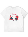 Emotional Connection Lover Lightweight Cotton T-Shirt – Daily Comfort Graphic Shirt