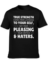 Encouraging People Self Care Motivator Positivity Lightweight Cotton T-Shirt – Daily Comfort Graphic Shirt