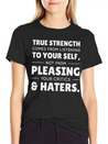 Encouraging People Self Care Motivator Positivity Lightweight Cotton T-Shirt – Daily Comfort Graphic Shirt