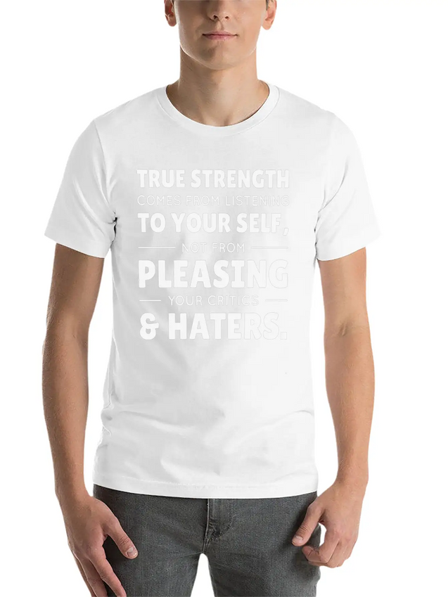 Encouraging People Self Care Motivator Positivity Lightweight Cotton T-Shirt – Daily Comfort Graphic Shirt