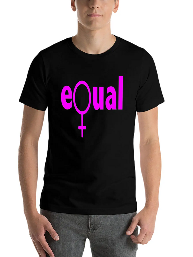 Equal Lightweight Cotton T-Shirt – Daily Comfort Graphic Shirt