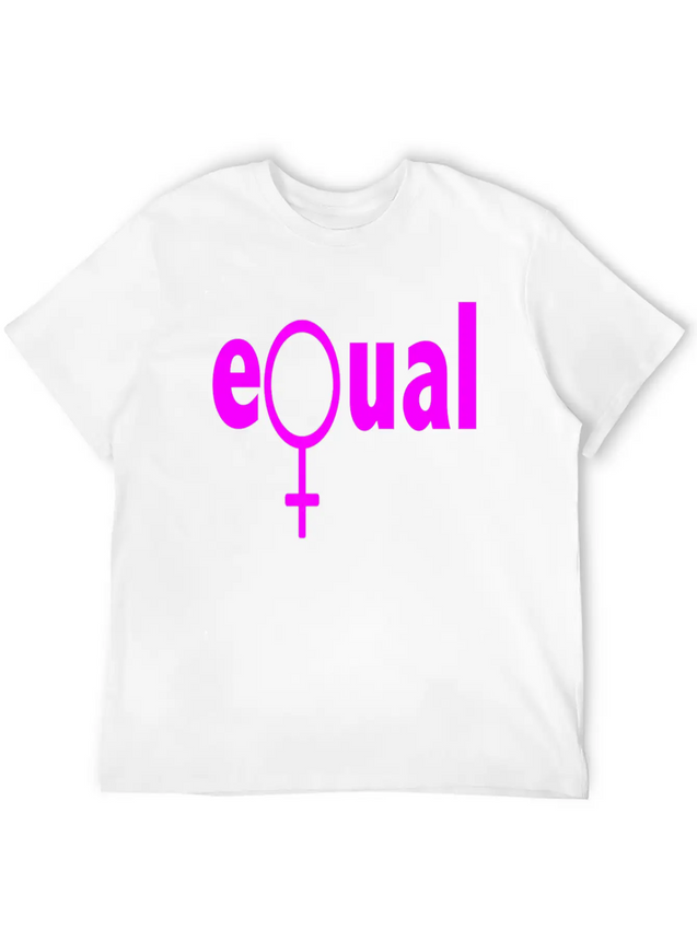 Equal Lightweight Cotton T-Shirt – Daily Comfort Graphic Shirt
