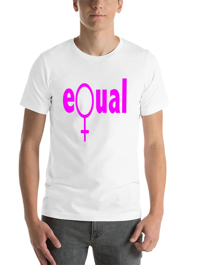 Equal Lightweight Cotton T-Shirt – Daily Comfort Graphic Shirt