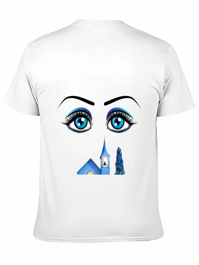 Eye Style 1 Lightweight Cotton T-Shirt – Daily Comfort Graphic Shirt