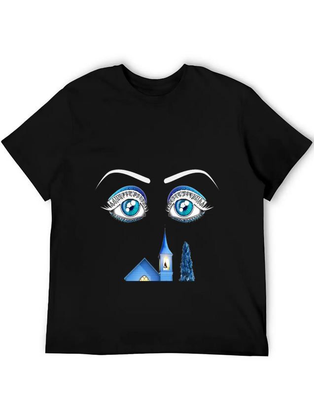 Eye Style 1 Lightweight Cotton T-Shirt – Daily Comfort Graphic Shirt