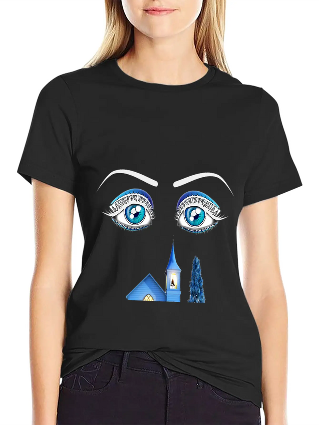 Eye Style 1 Lightweight Cotton T-Shirt – Daily Comfort Graphic Shirt