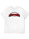 Face Laugh Teeth Grimace Grimace Lightweight Cotton T-Shirt – Daily Comfort Graphic Shirt
