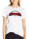 Face Laugh Teeth Grimace Grimace Lightweight Cotton T-Shirt – Daily Comfort Graphic Shirt