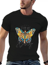 Faith Jesus Cross Butterfly Sunflower She's Strong Lightweight Cotton T-Shirt – Daily Comfort Graphic Shirt