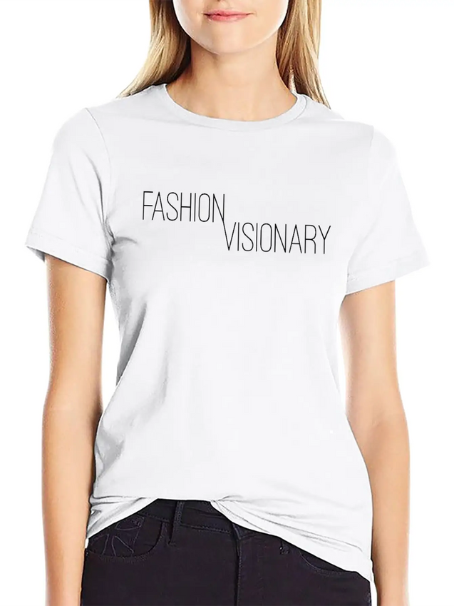 Fashion Visionary Lightweight Cotton T-Shirt – Daily Comfort Graphic Shirt