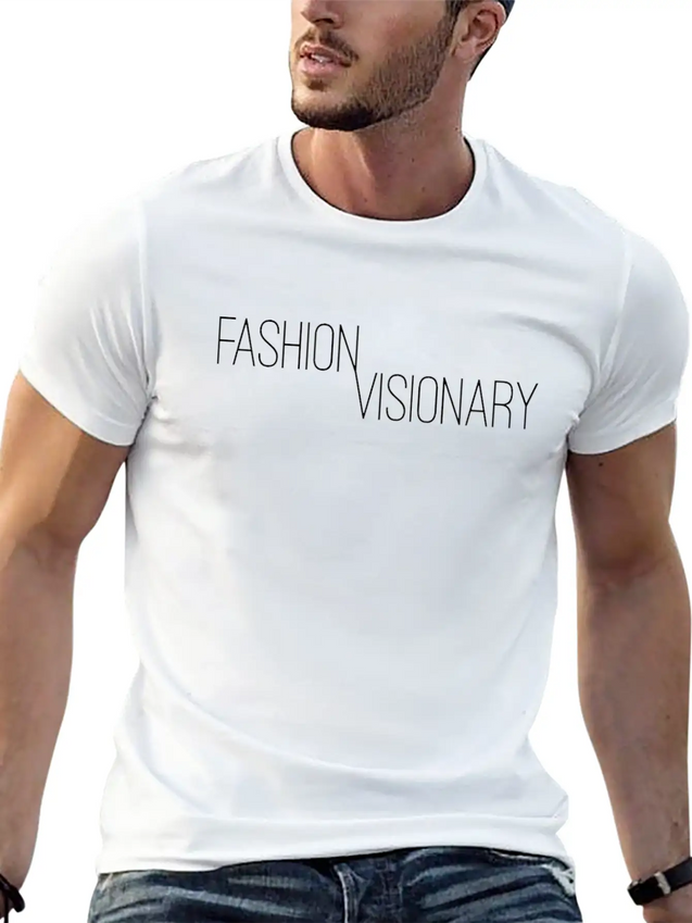 Fashion Visionary Lightweight Cotton T-Shirt – Daily Comfort Graphic Shirt