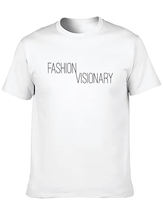 Fashion Visionary Lightweight Cotton T-Shirt – Daily Comfort Graphic Shirt