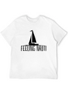 Feeling Nauti - Sailing Boat Sailor Gift Lightweight Cotton T-Shirt – Daily Comfort Graphic Shirt