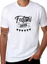 Festival Lover Dance Music Festivals Hobby Lightweight Cotton T-Shirt – Daily Comfort Graphic Shirt