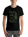Find Your Inner Kiwi New Zealand Souvenir Lightweight Cotton T-Shirt – Daily Comfort Graphic Shirt