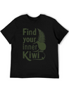 Find Your Inner Kiwi New Zealand Souvenir Lightweight Cotton T-Shirt – Daily Comfort Graphic Shirt