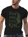 Find Your Inner Kiwi New Zealand Souvenir Lightweight Cotton T-Shirt – Daily Comfort Graphic Shirt