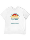 Fishing Fishing Is Importanter Lightweight Cotton T-Shirt – Daily Comfort Graphic Shirt