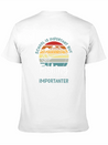 Fishing Fishing Is Importanter Lightweight Cotton T-Shirt – Daily Comfort Graphic Shirt