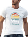 Fishing Fishing Is Importanter Lightweight Cotton T-Shirt – Daily Comfort Graphic Shirt