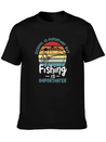 Fishing Fishing Is Importanter Lightweight Cotton T-Shirt – Daily Comfort Graphic Shirt
