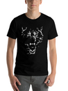 Flaming Wolf Lightweight Cotton T-Shirt – Daily Comfort Graphic Shirt