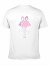 Flamingo Lightweight Cotton T-Shirt – Daily Comfort Graphic Shirt